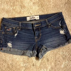 Short shorts dark denim HOLLISTER